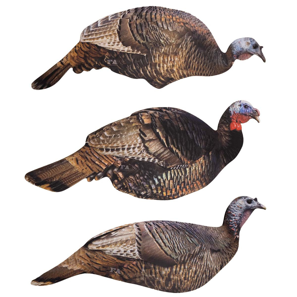 Final Approach Last Strut Turkey Silhouette Decoys - 3 Pack Image