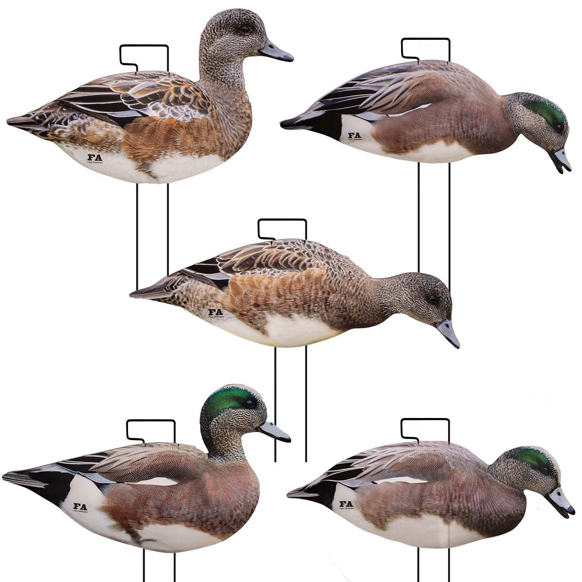 Final Approach Last Pass Wigeon Silhouette Decoys Product Image