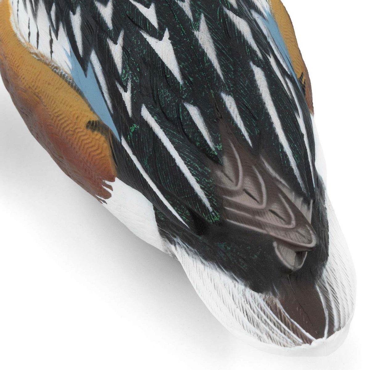 Final Approach HD Northern Shoveler Floating Duck Decoy other tail feather image