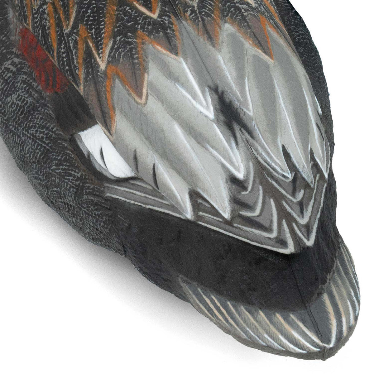 Final Approach HD Gadwall Floating Duck Decoy other tail feather image