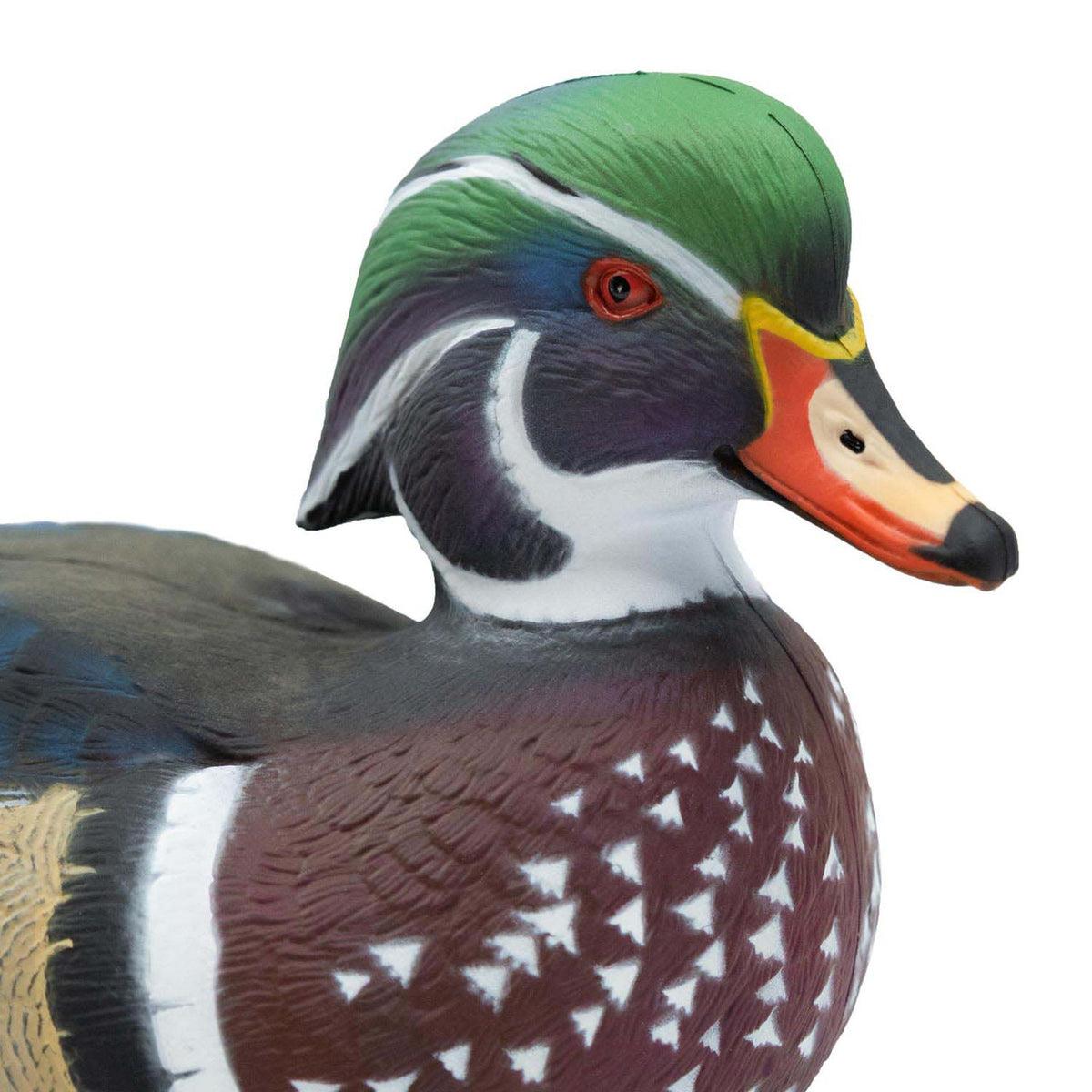 Head image of the HD Wood Ducks Floating Duck Decoys.