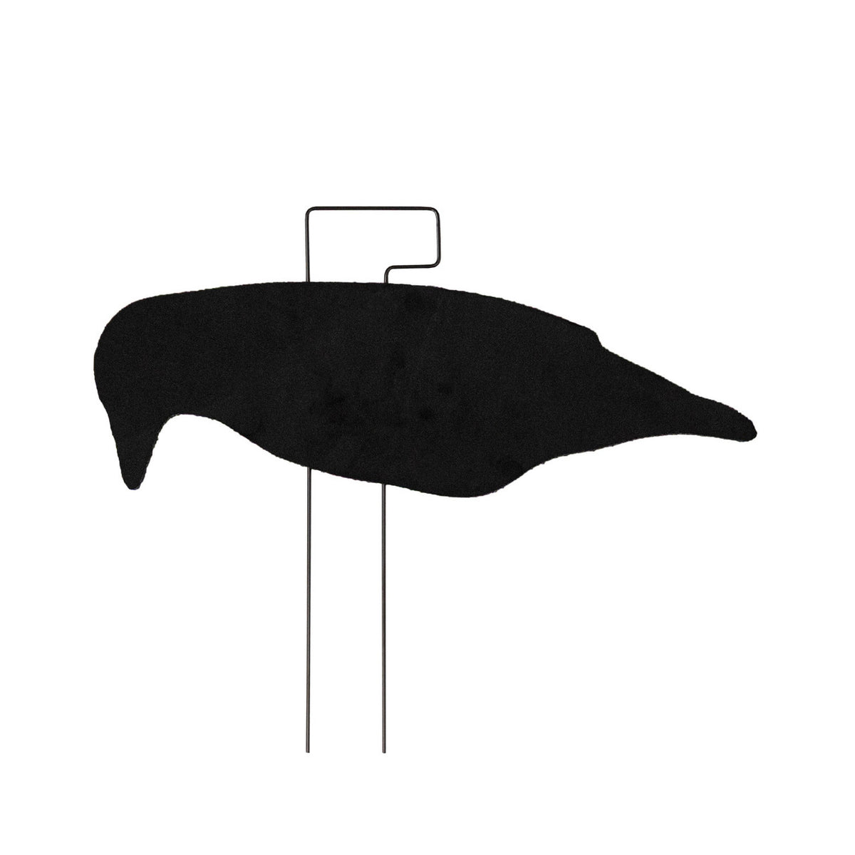 Final Approach Last Pass Fully Flocked Crow Silhouette head down image