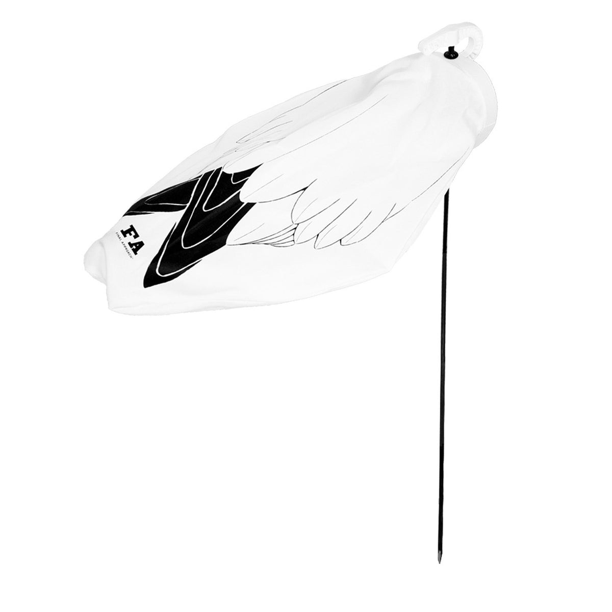 Final Approach Live 36" Tall Snow Sock Decoy Side Image