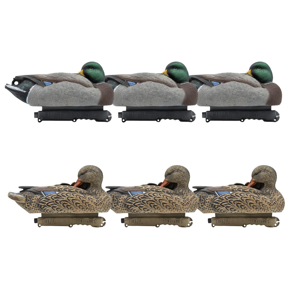 Final Approach HD Floating Mallard Sleeper Preeners 6 Pack Image