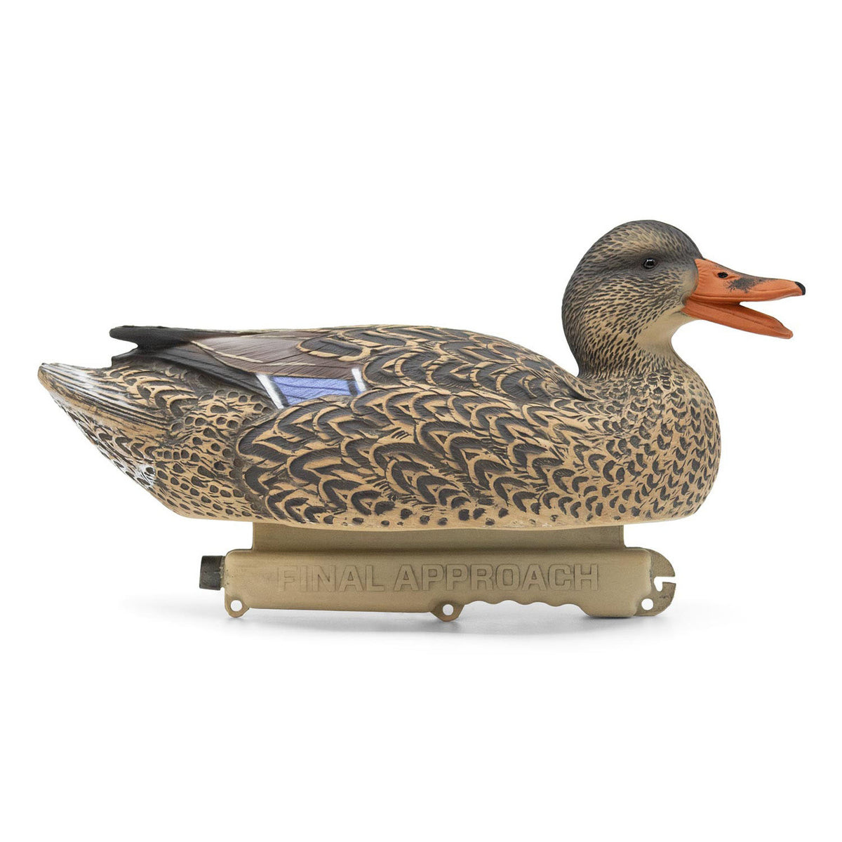 Hen high head image of the Final Approach HD Mallard Floaters With Flocked Drake Heads.