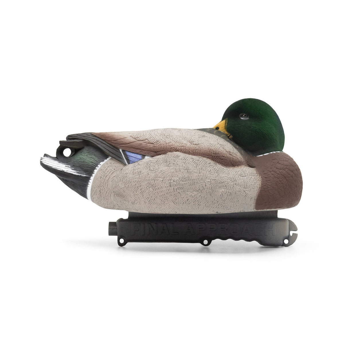Sleeping image of the Final Approach HD Mallard Floaters With Flocked Drake Heads.