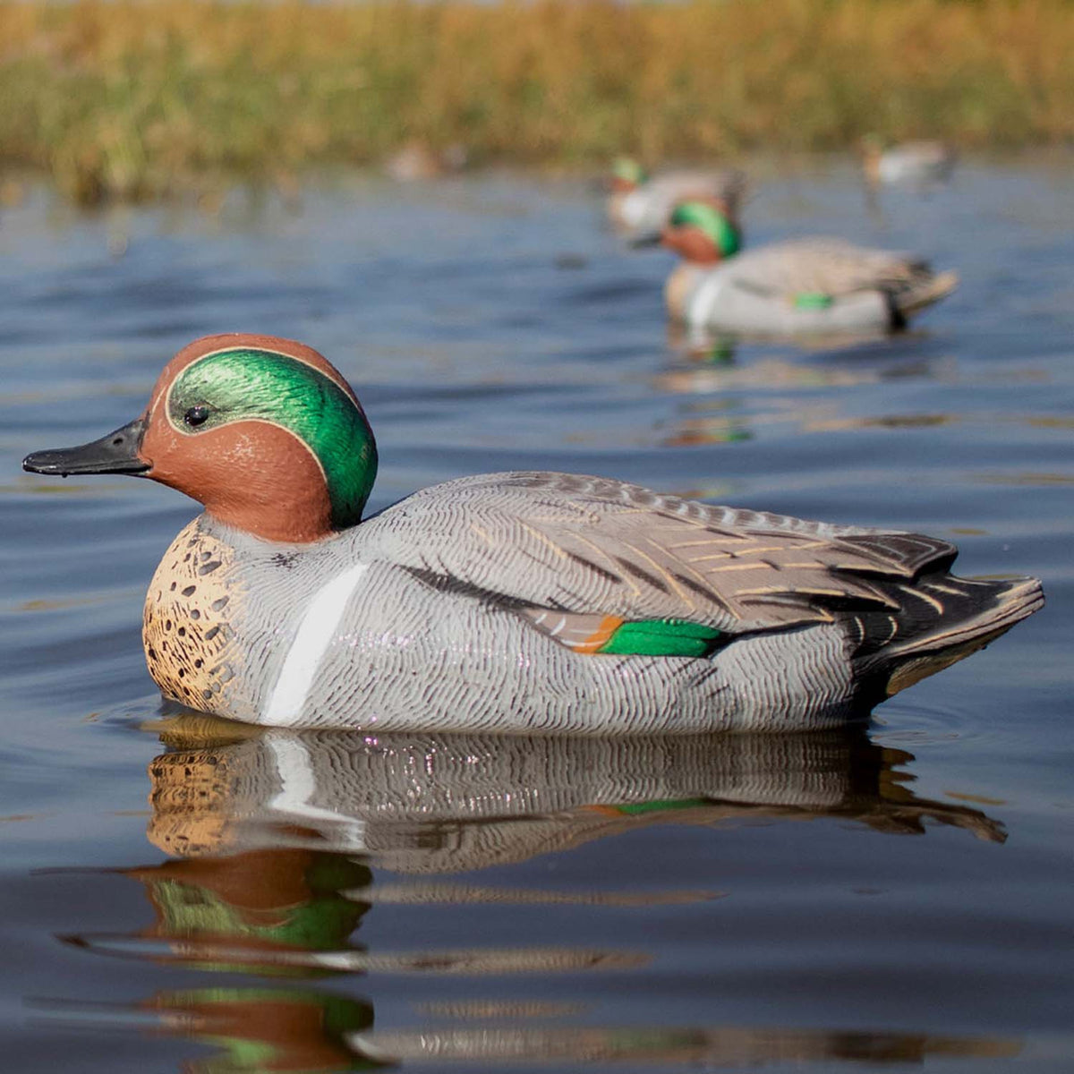 In use Image of Final Approach HD Greenwing Teal Floater.