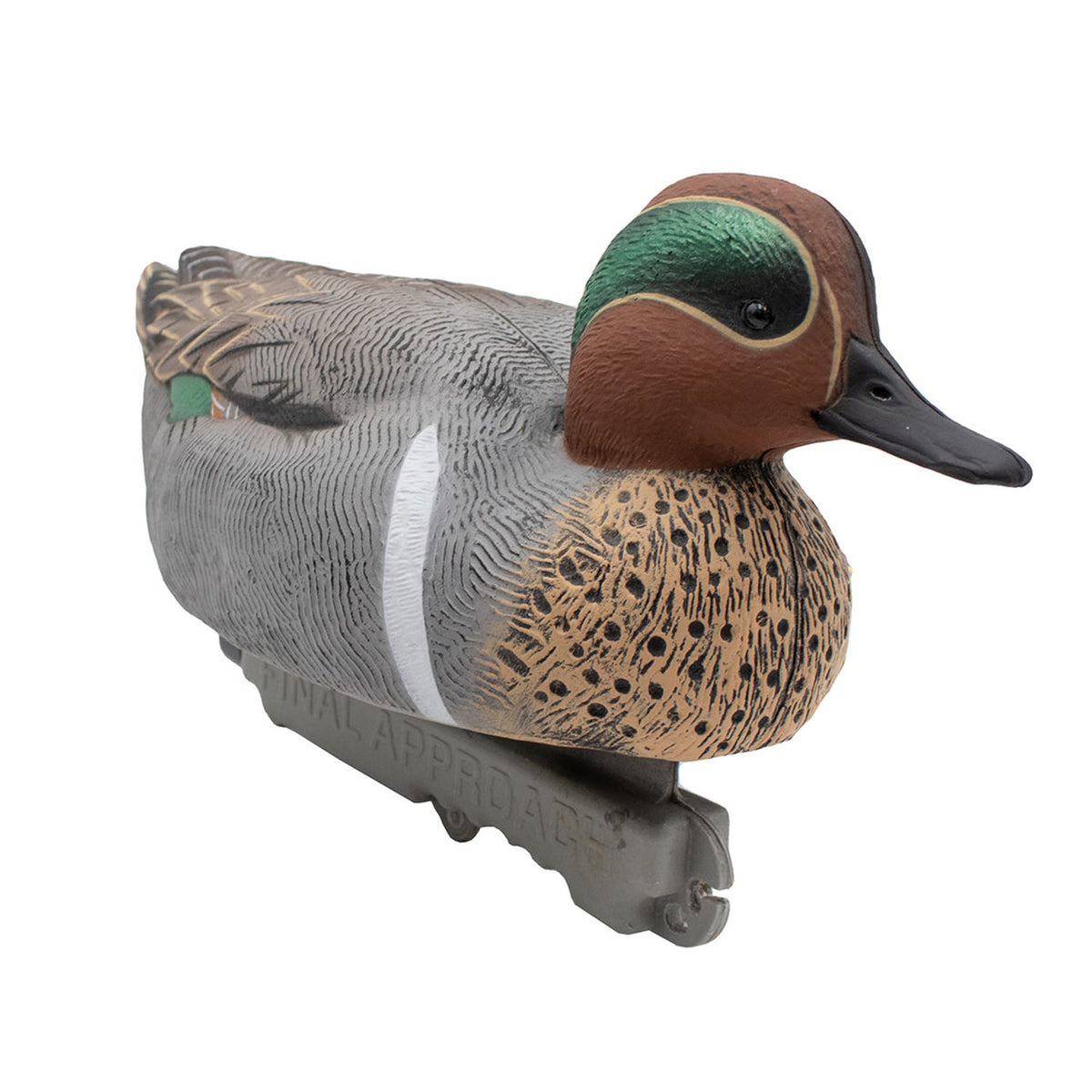 Drake tilted Image of Final Approach HD Greenwing Teal Floater.