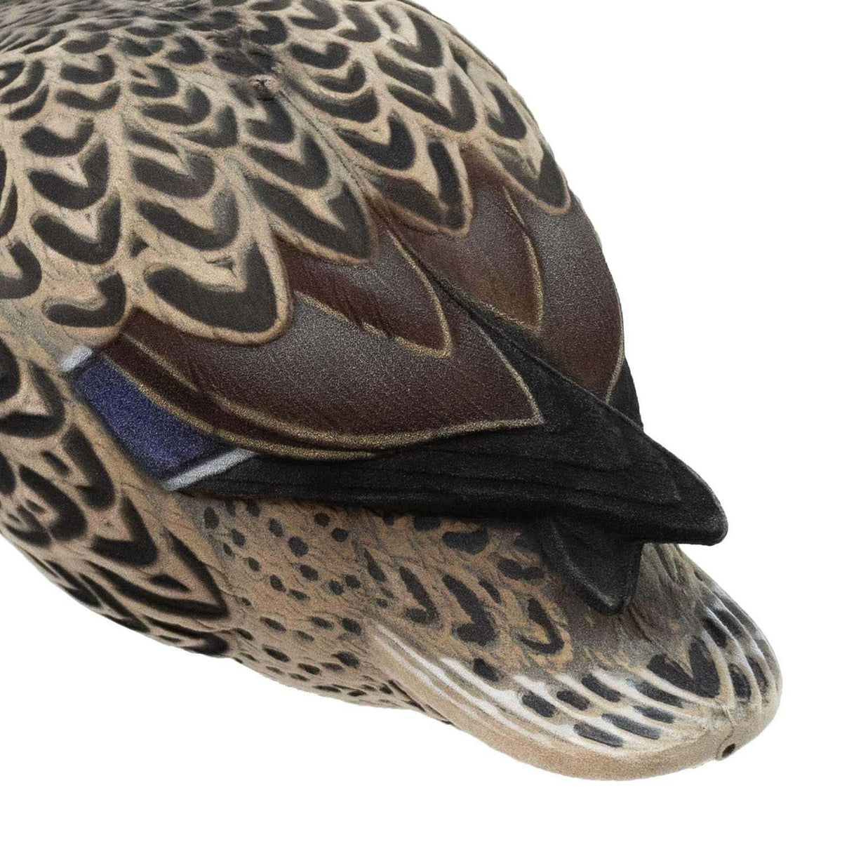 Hen Tail Feathers Image of the HD Full-Body Fully Flocked Mallard Duck Decoys.