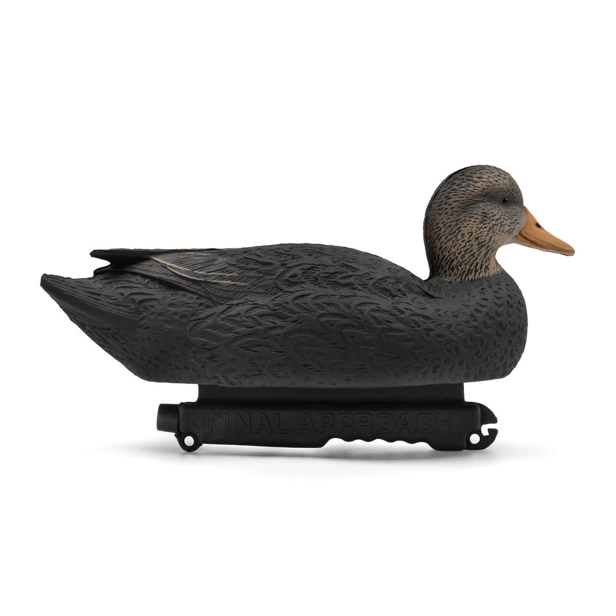 Mallard Right Side Image of the Final Approach Last Pass Black Duck Decoys.