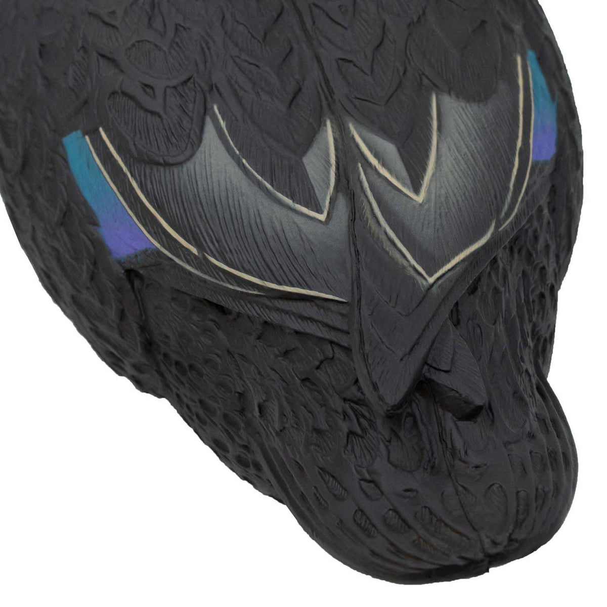 Tail Feathers Image of the Oversized Live Black Duck Decoys.
