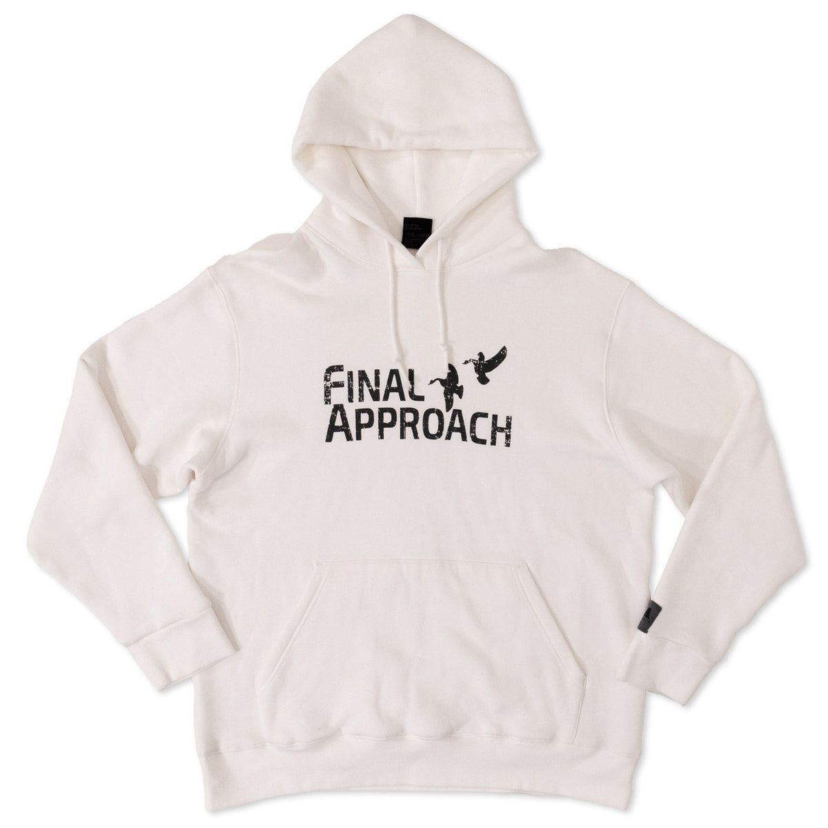 Final Approach Heavyweight Knockout Cotton Hoodie layed out image