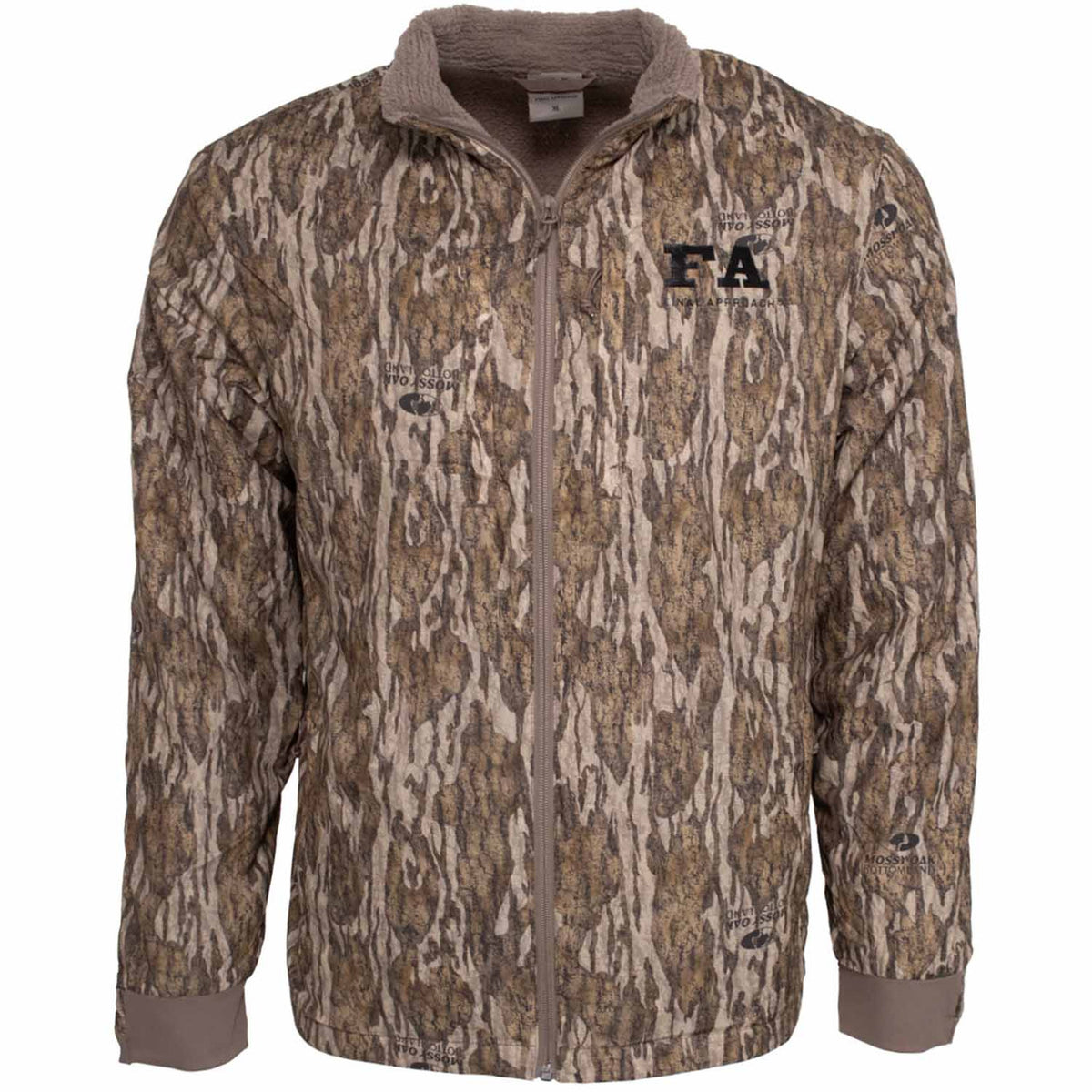 Final Approach Acuta Set-Up Active Insulator Jacket image in Mossy Oak Bottomland