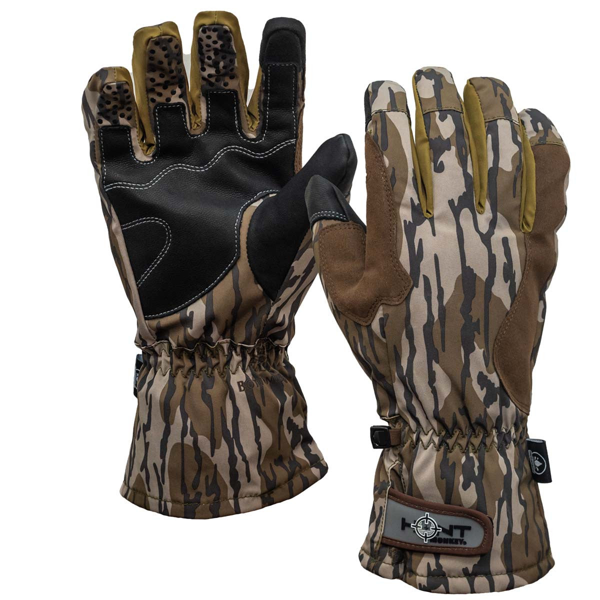 Hunt Monkey Apex Hunt Dry-Tec Glove image in Original Bottomland