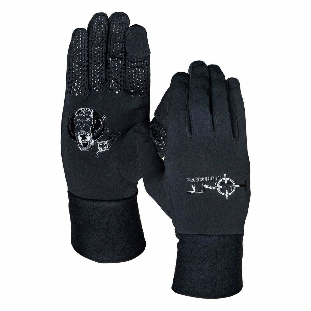 Hunt Monkey Monkey Hands Liner Glove image in Blackout
