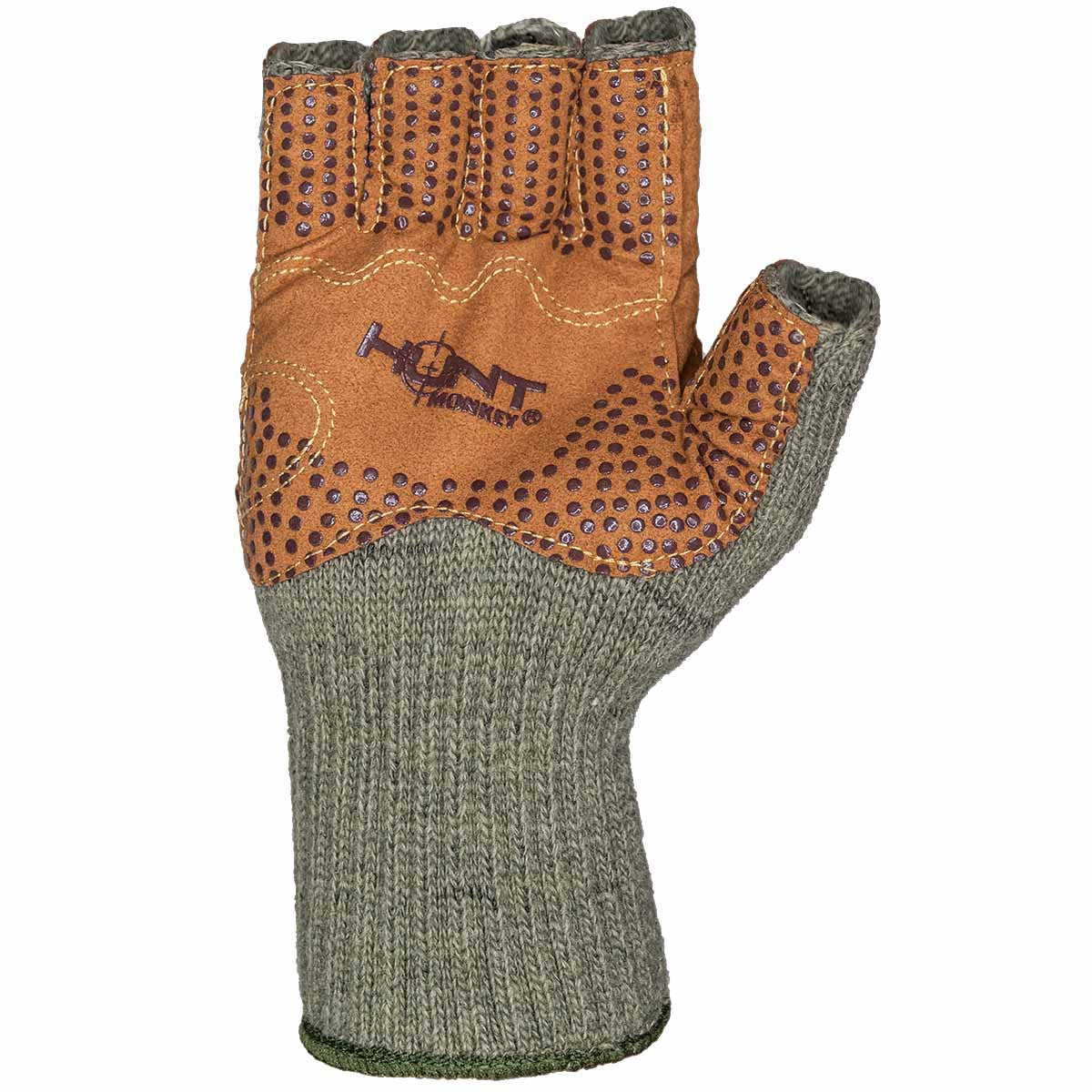 Hunt Monkey Wooly Hunt Half Finger Glove image 