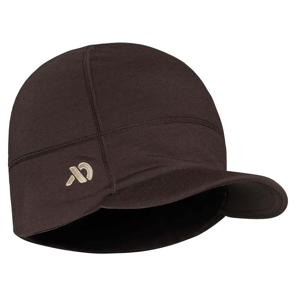 Image of the First Lite Rugged Wool Brimmed Beanie in Terra