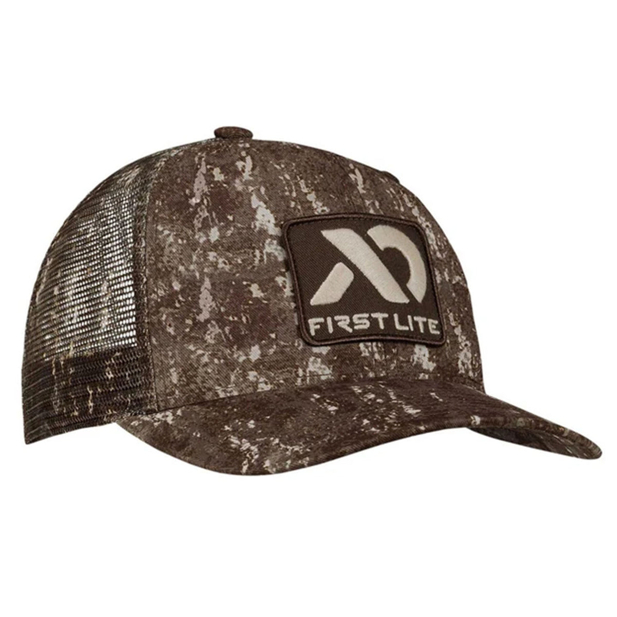 Image of the First Lite Trucker Hat in Darkwater