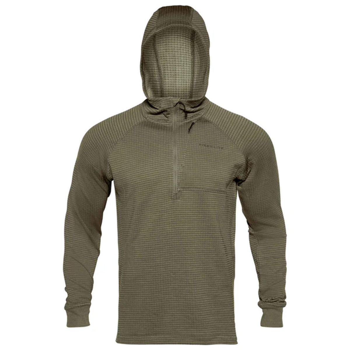 Image of the First Lite ThermaGrid Merino Hoody in Morel