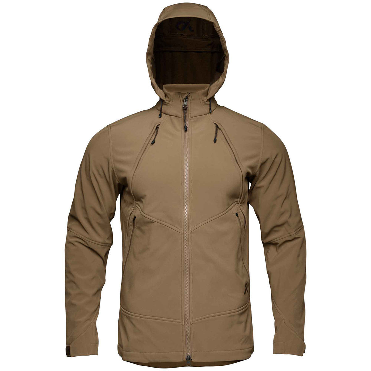 First Lite Suppressor Soft Shell Jacket image in Dry Earth