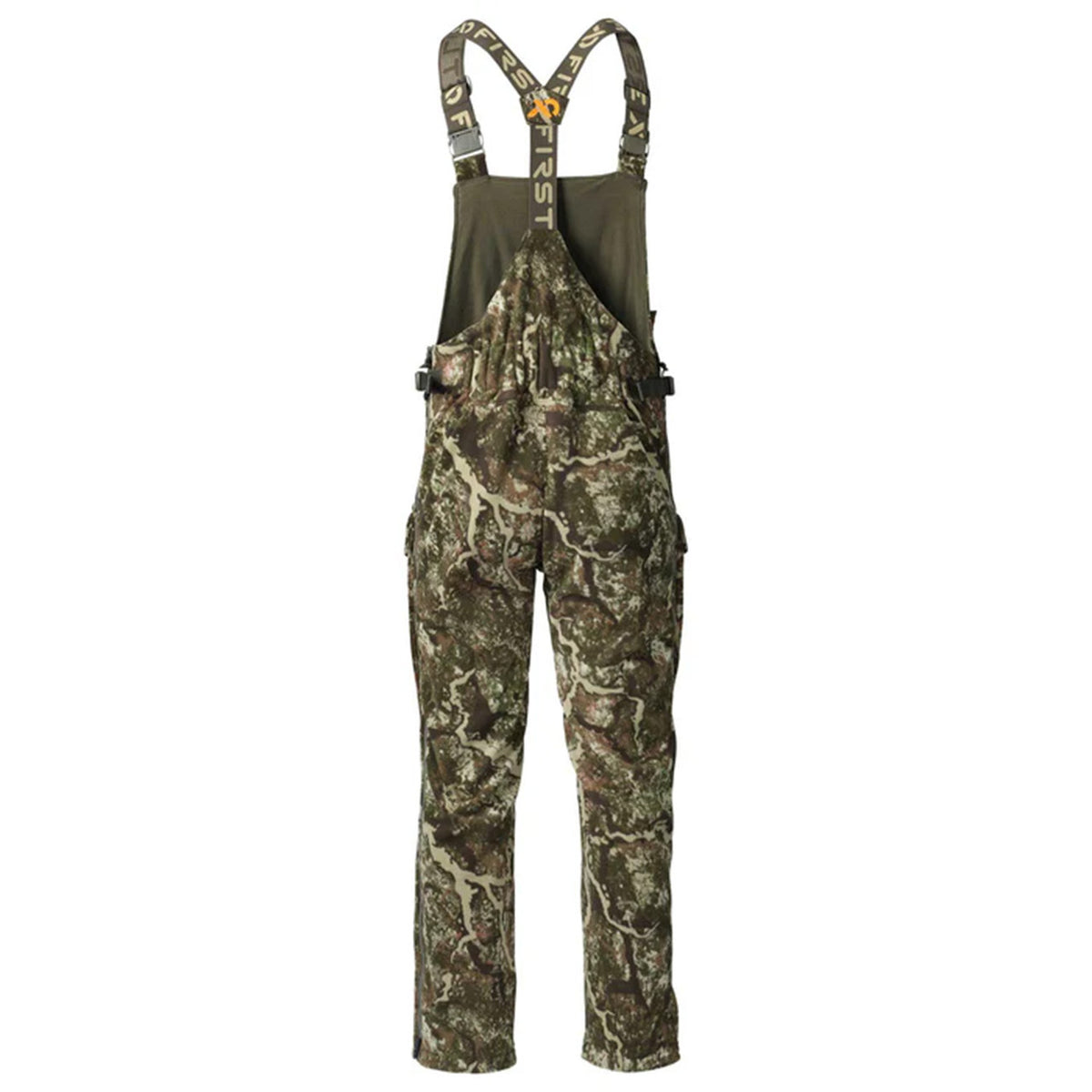 First Lite Phase Windproof Hunting Bib Back Image