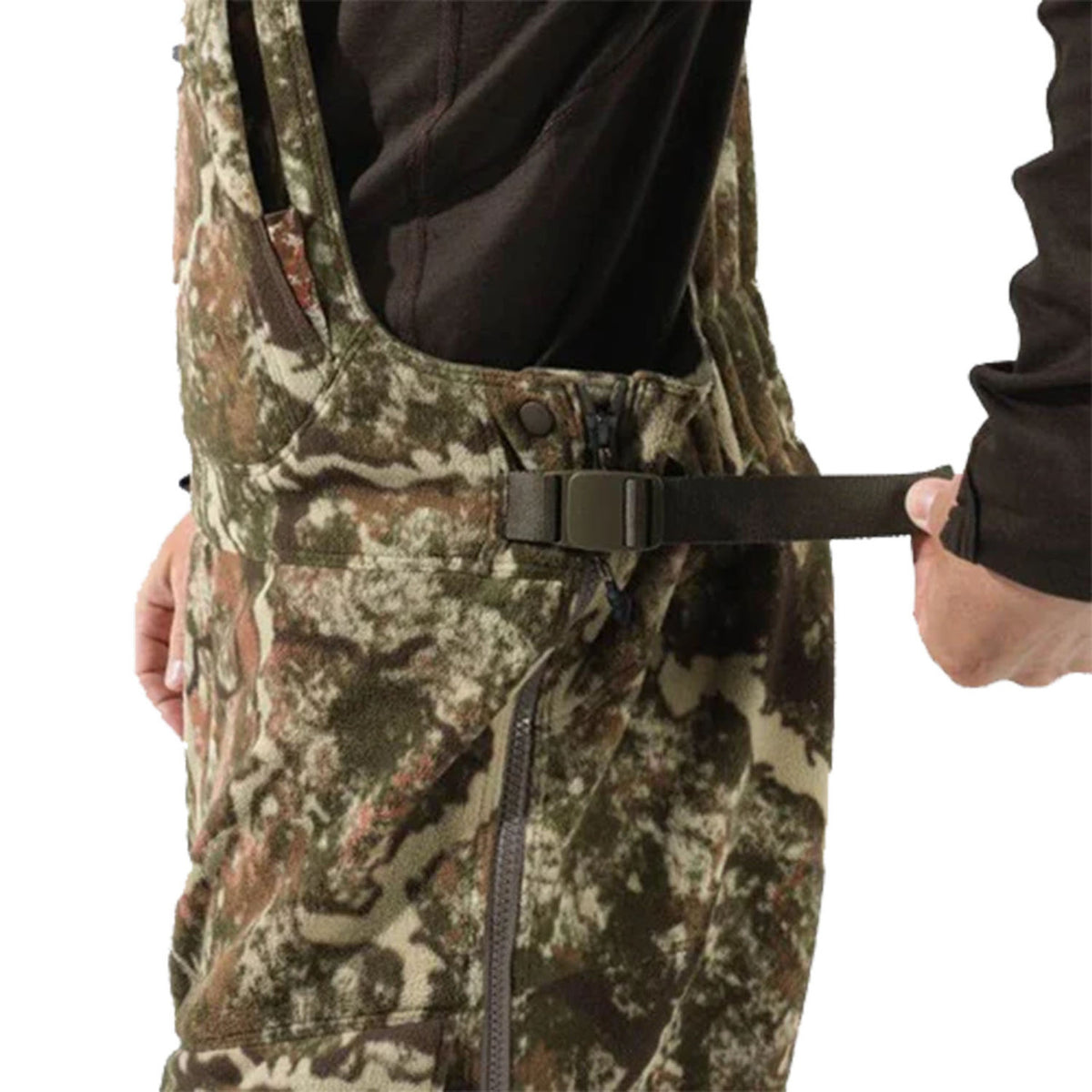 First Lite Phase Windproof Hunting Bib Waist Cinch Image