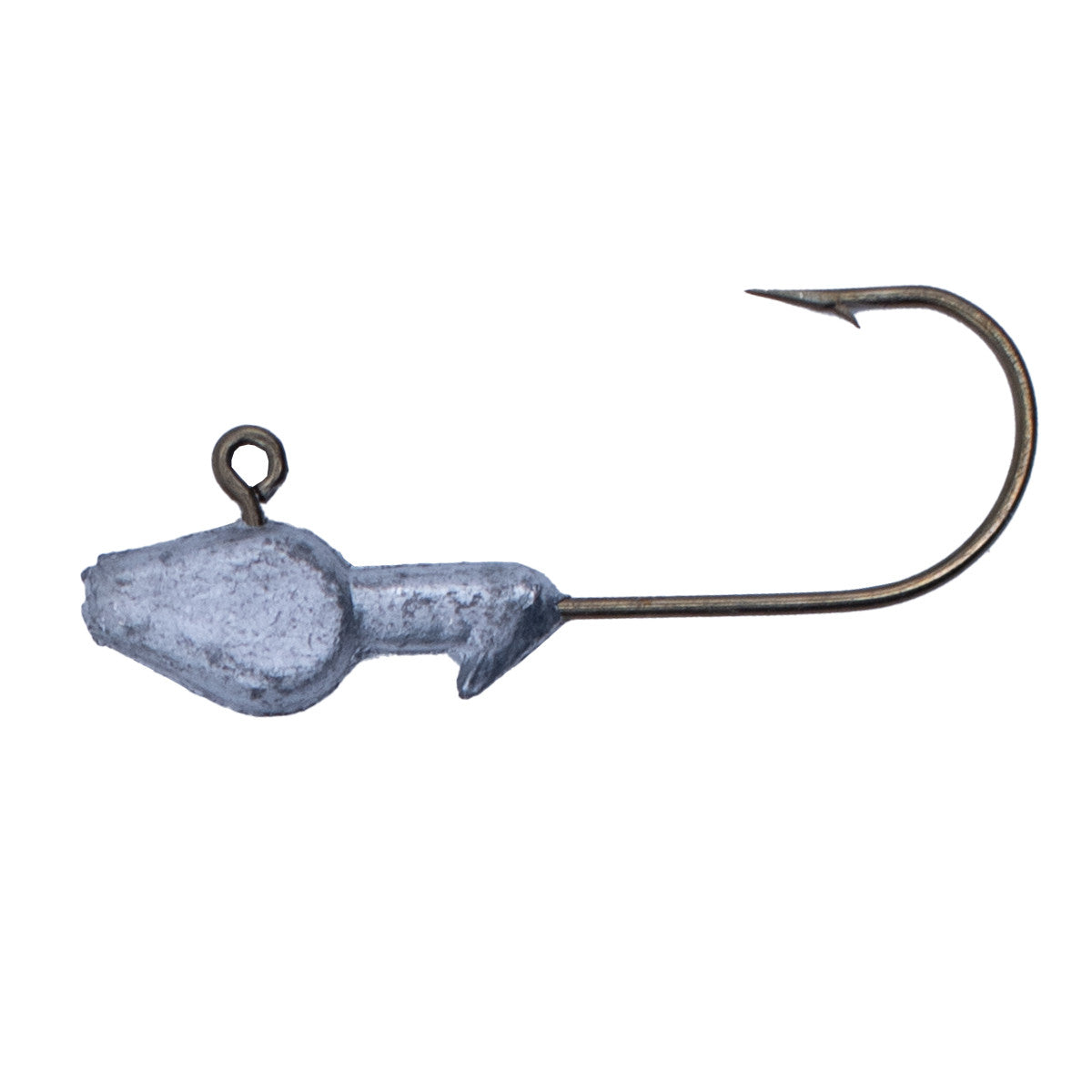 Flat Jig Head with Natural Finish, Pack of 10