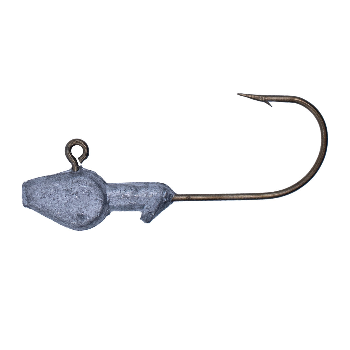 Flat Jig Head with Natural Finish, Pack of 10