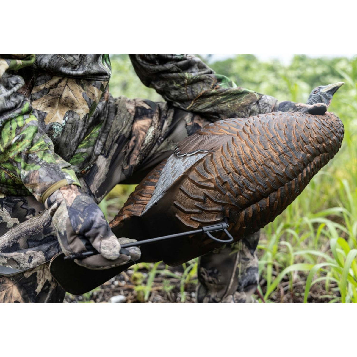 Flextone Thunder Chick Breeder Turkey Decoy Field Stake Placement Image