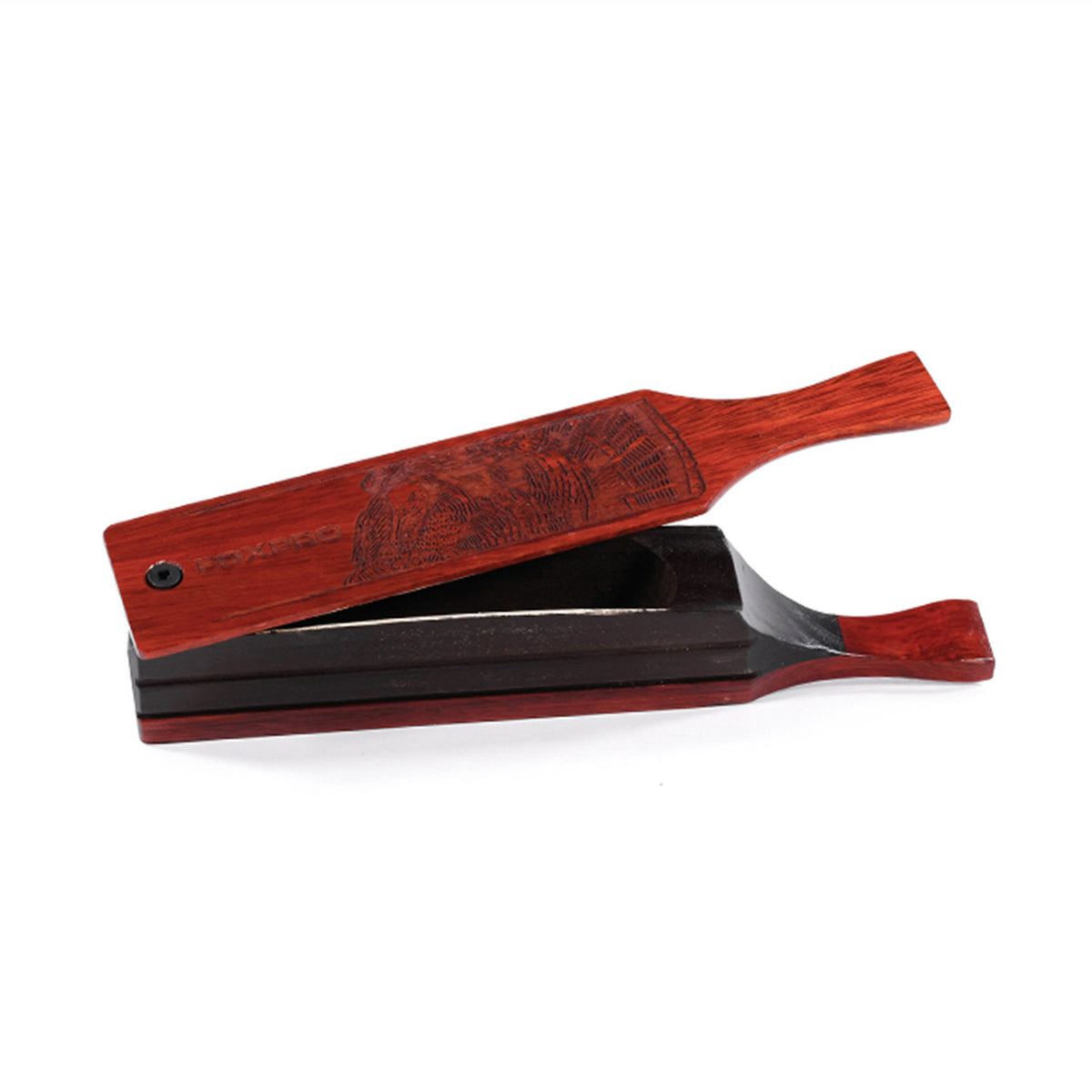 FOXPRO Thermally Modified Poplar Box Call with Bloodwood Paddle Image