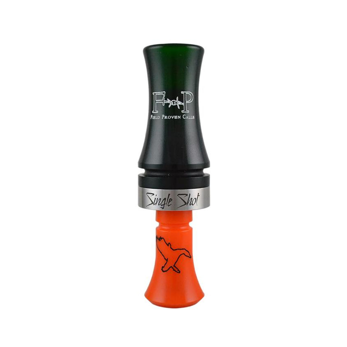 Field Proven Calls Acrylic Single Shot Duck Call - Mallard Orange