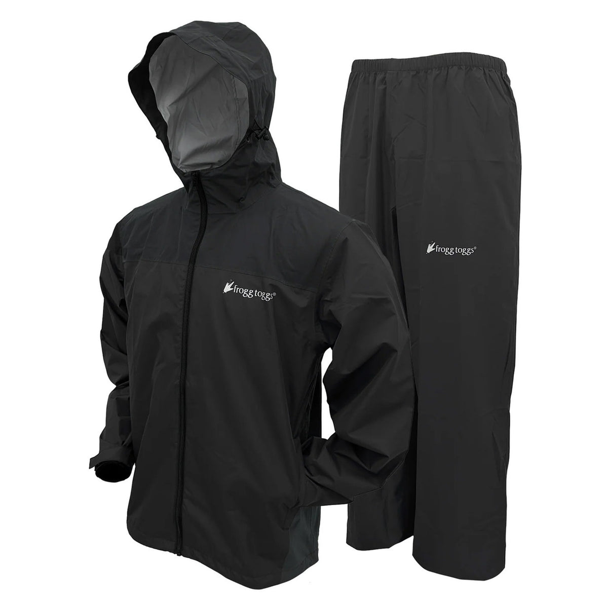 Image of the Frogg Toggs Vapor Rain Suit in Black