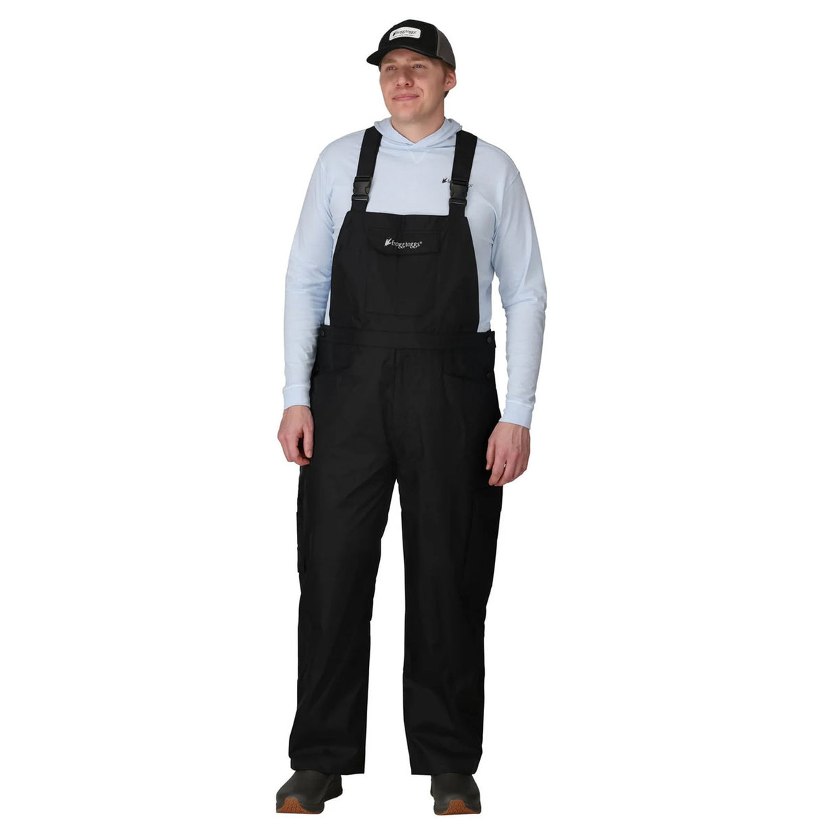 Frogg Toggs Stormwatch Bib Front Model Image