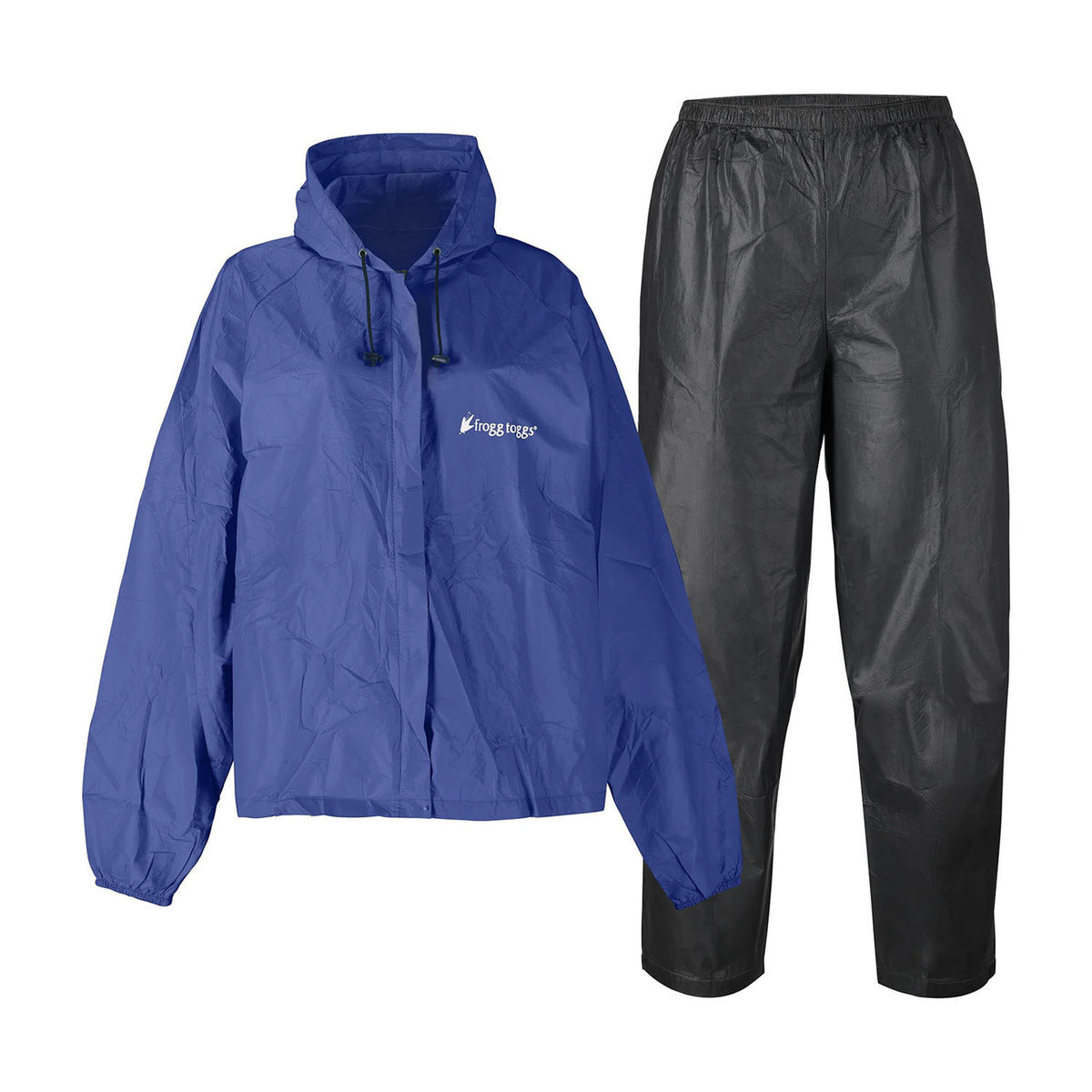 Frogg Toggs Women's Ultra-Lite² Rain Suit image in Purple and Black