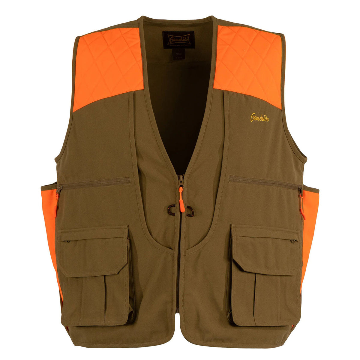 Gamehide Longtail Upland Hunting Vest Front Image