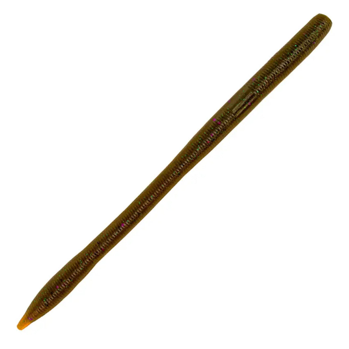 Image of the Sensei Worm in Dark Green Pumpkin/Amber Laminate