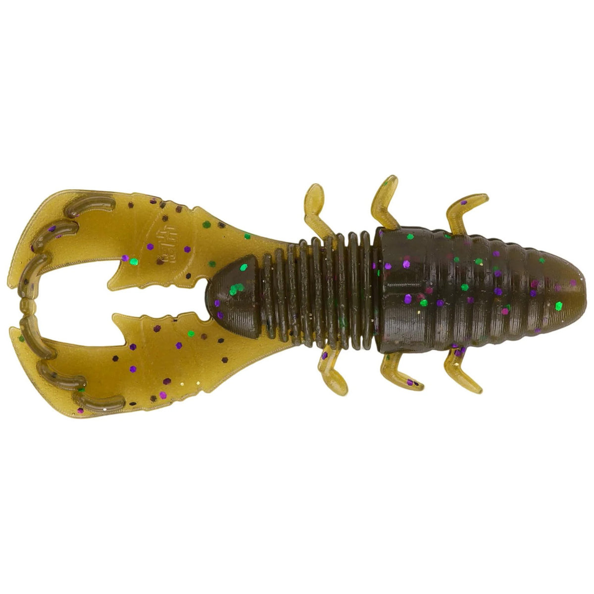Gary Yamamoto Custom Baits Yama Bug Image in Green Pumpkin Green Purple Flake