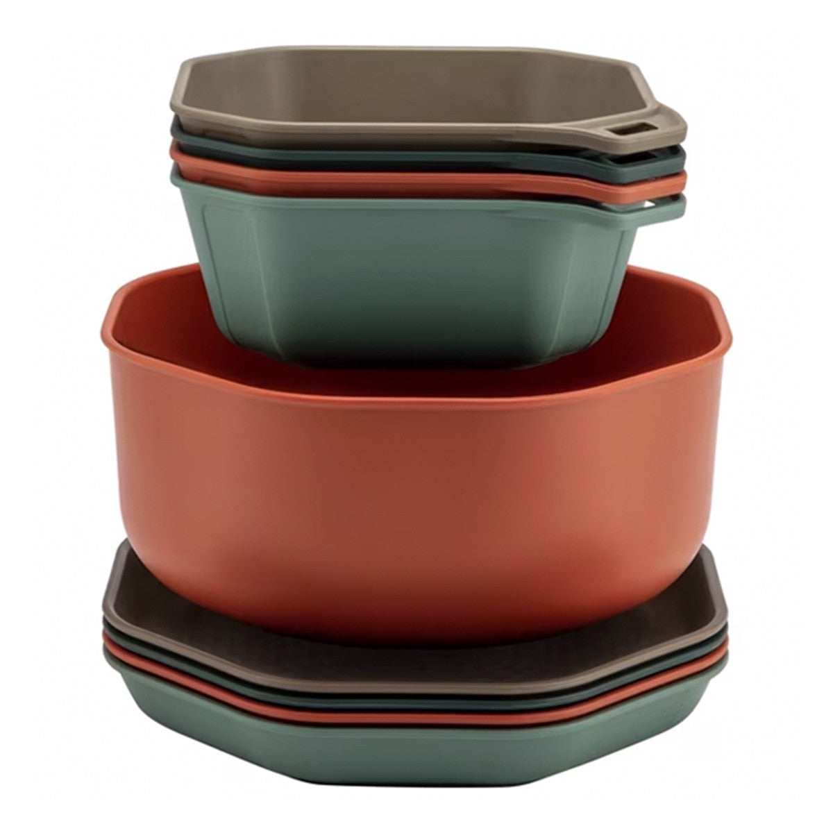 Gerber ComplEAT 16-Piece Camping Cookware Set Bowls Image