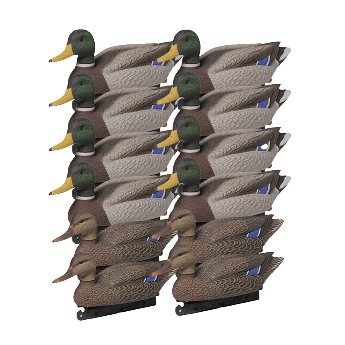 G&H Premier Series Mallard Oversize Duck Decoys, 12 Pack Image