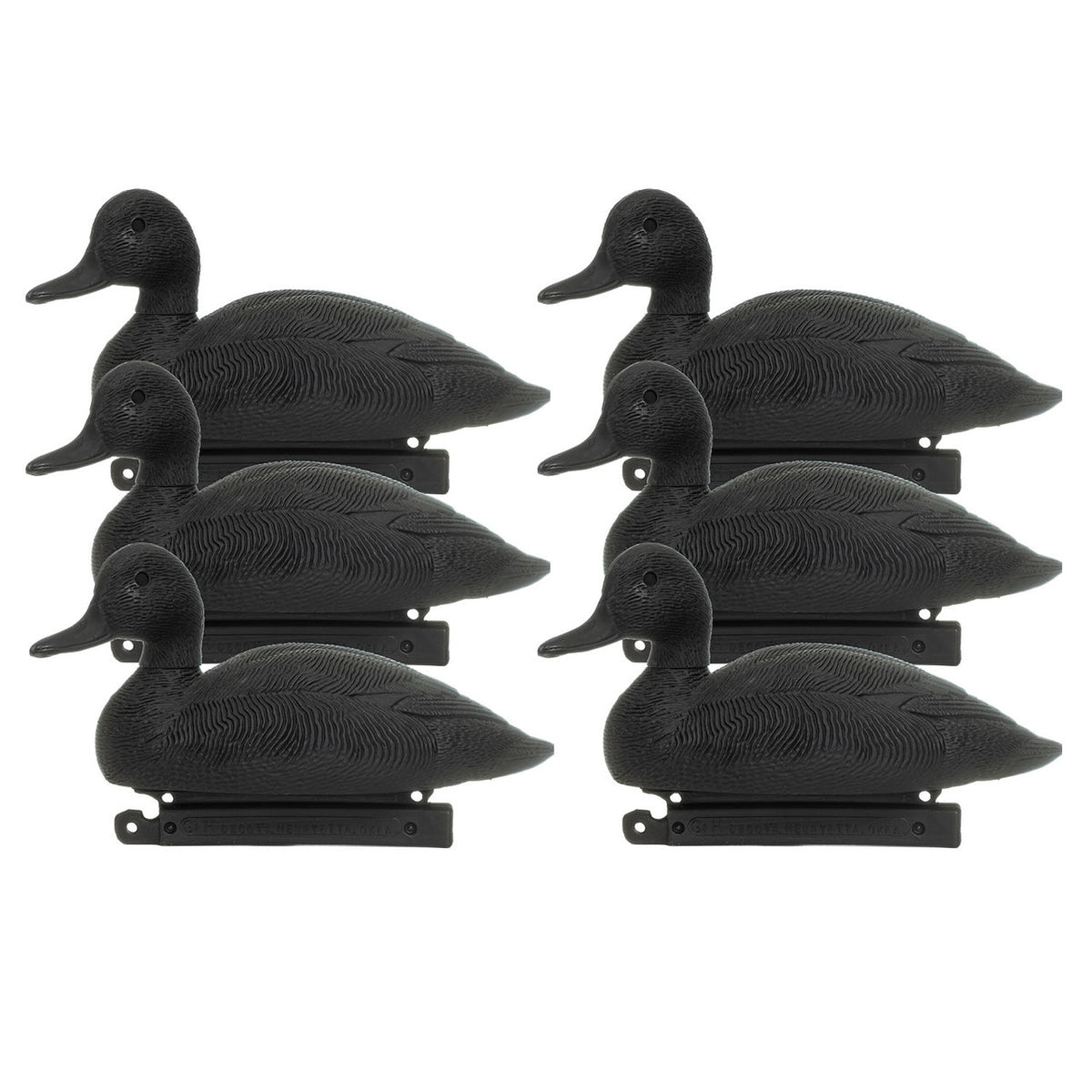 G&H Black Ops Diver Blank Decoys 6 Pack Image