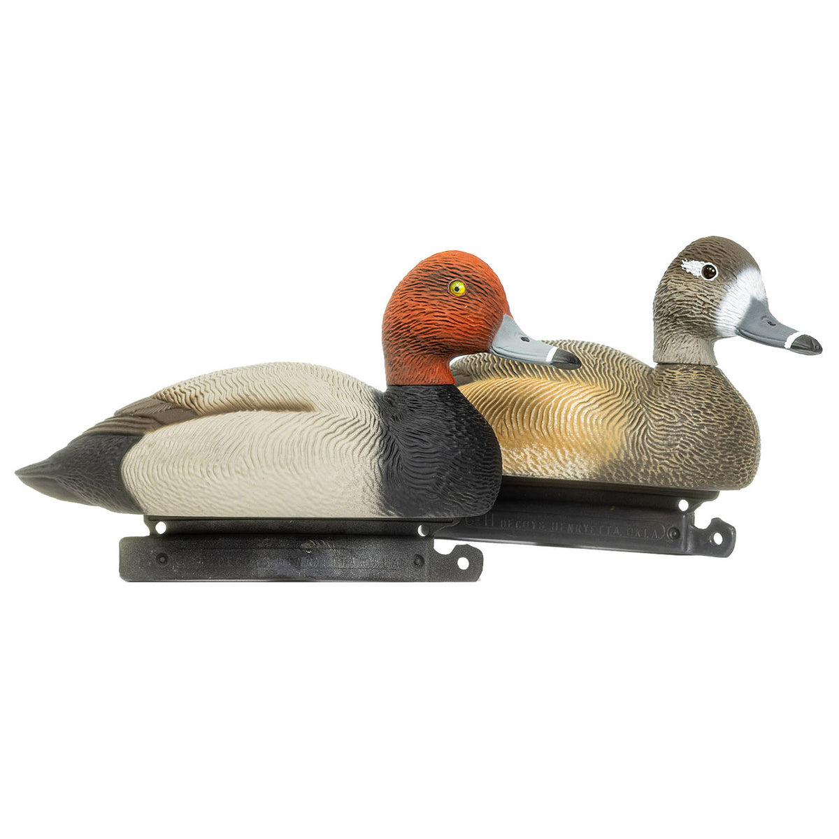 Pair Image of the G&H Decoys Premier Series Redhead Duck Decoys.