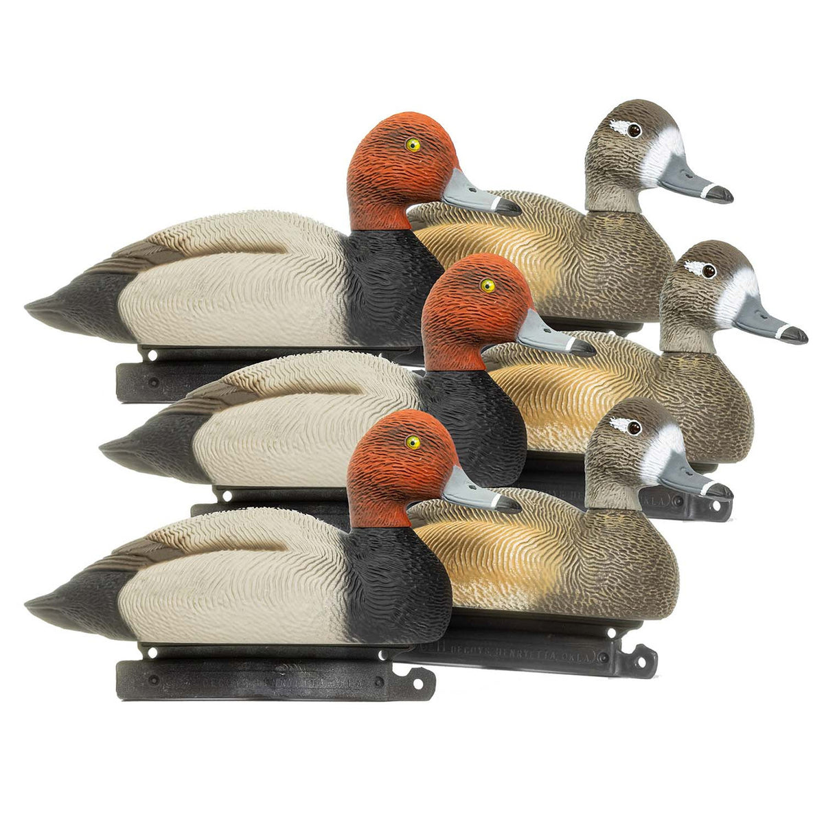 G&H Premier Series Redhead Duck Decoys 6 Pack Image