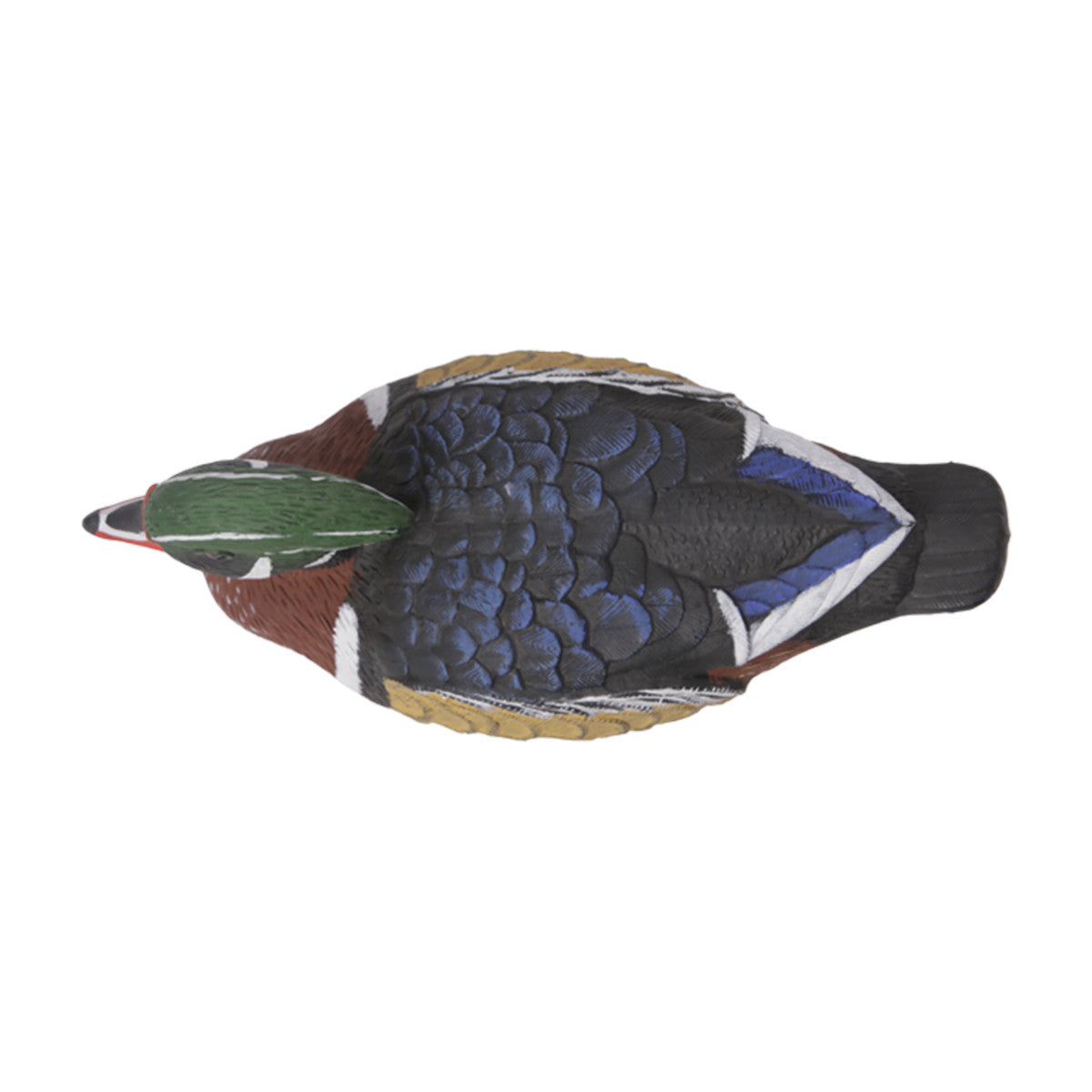 Premier Series Wood Duck Decoy Drake Top Image