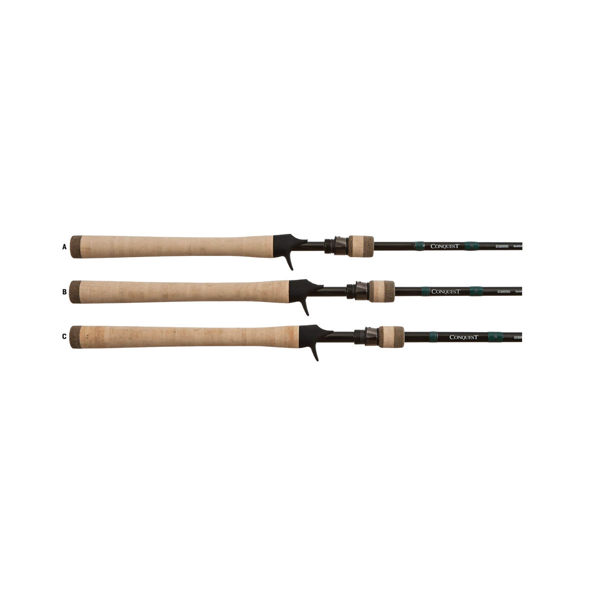 Conquest Mag Bass Casting Rod