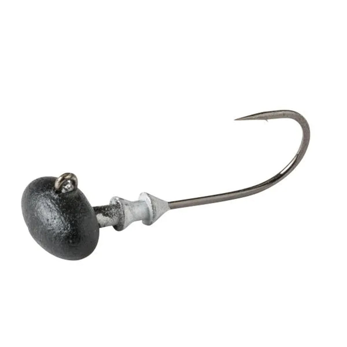 Great Lakes Finesse Stealth Football Jighead - 3 Pack - Matte Black