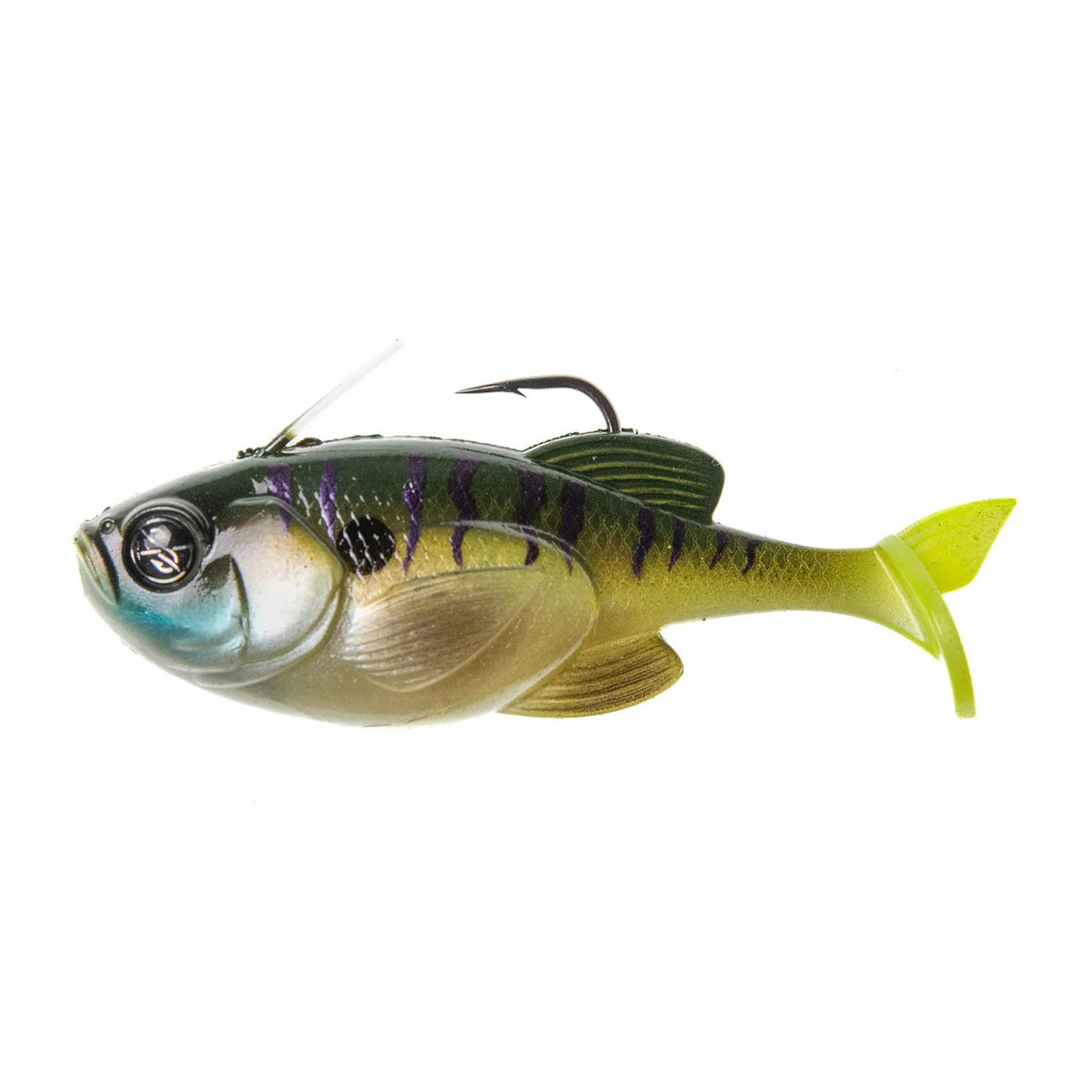 Googan Baits Guppy 3.8" Swimbait Image in Dark Gill