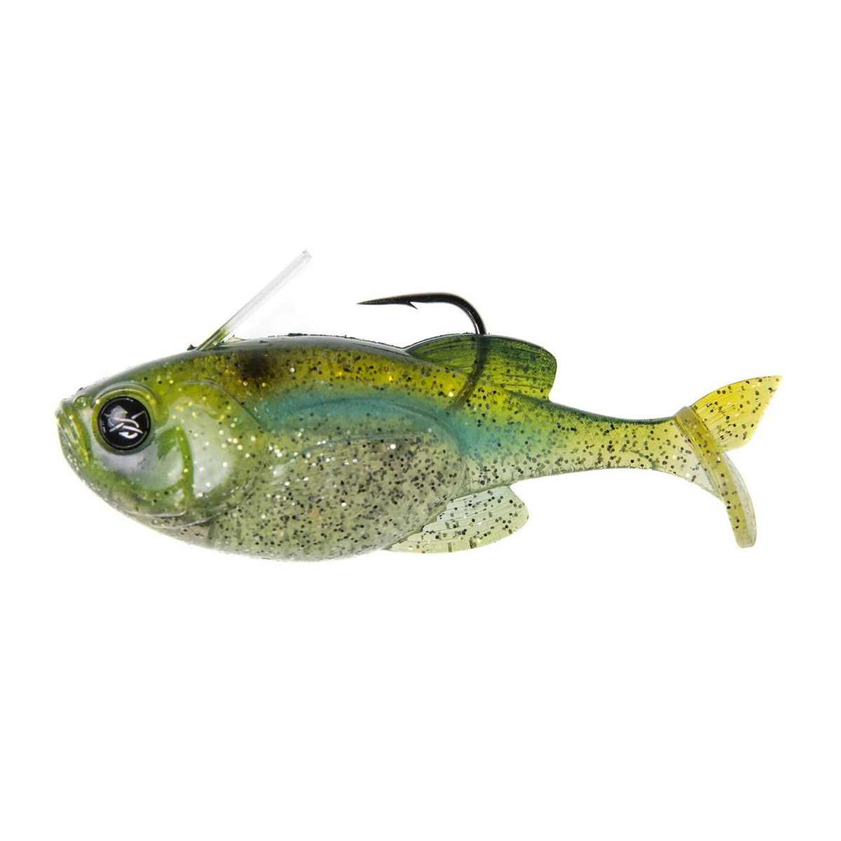 Googan Baits Guppy 3.8" Swimbait Image in Threadfin Shad