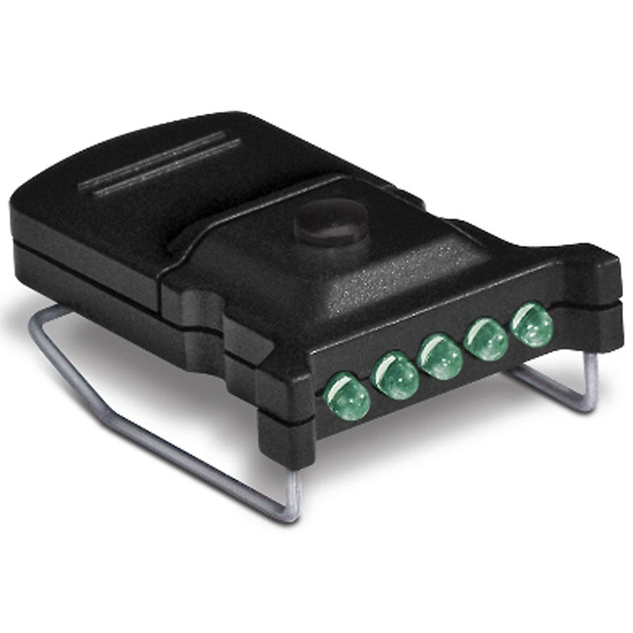 Cyclops Micro Hat Clip Light, Green LED Image