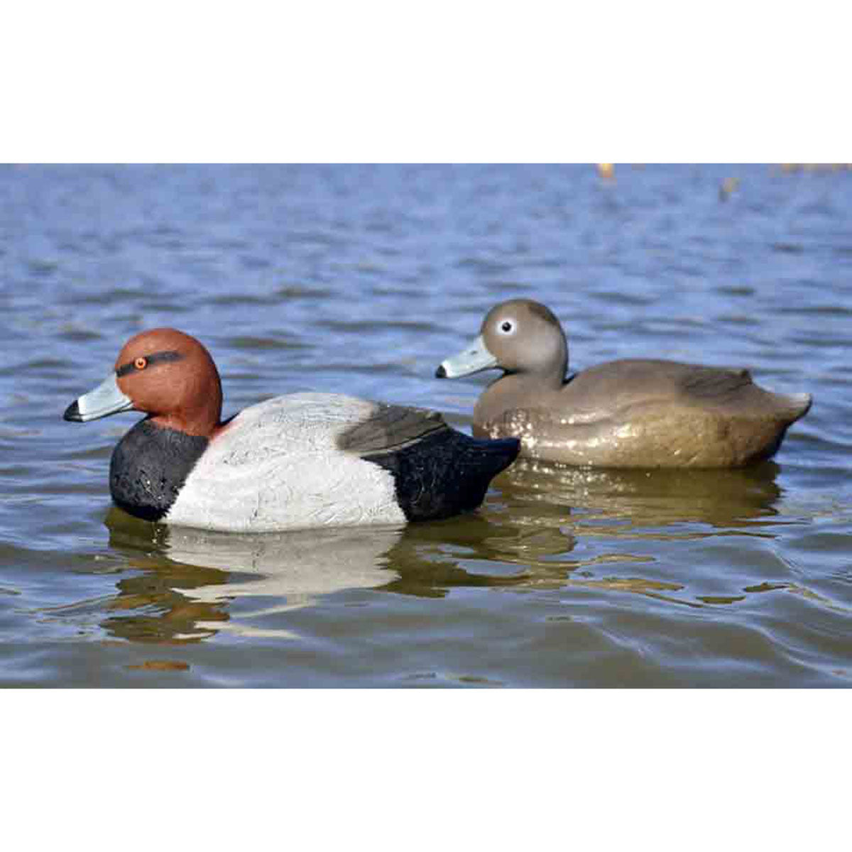 Battleship Red Head Foam Filled Duck Decoys, 6 Pack