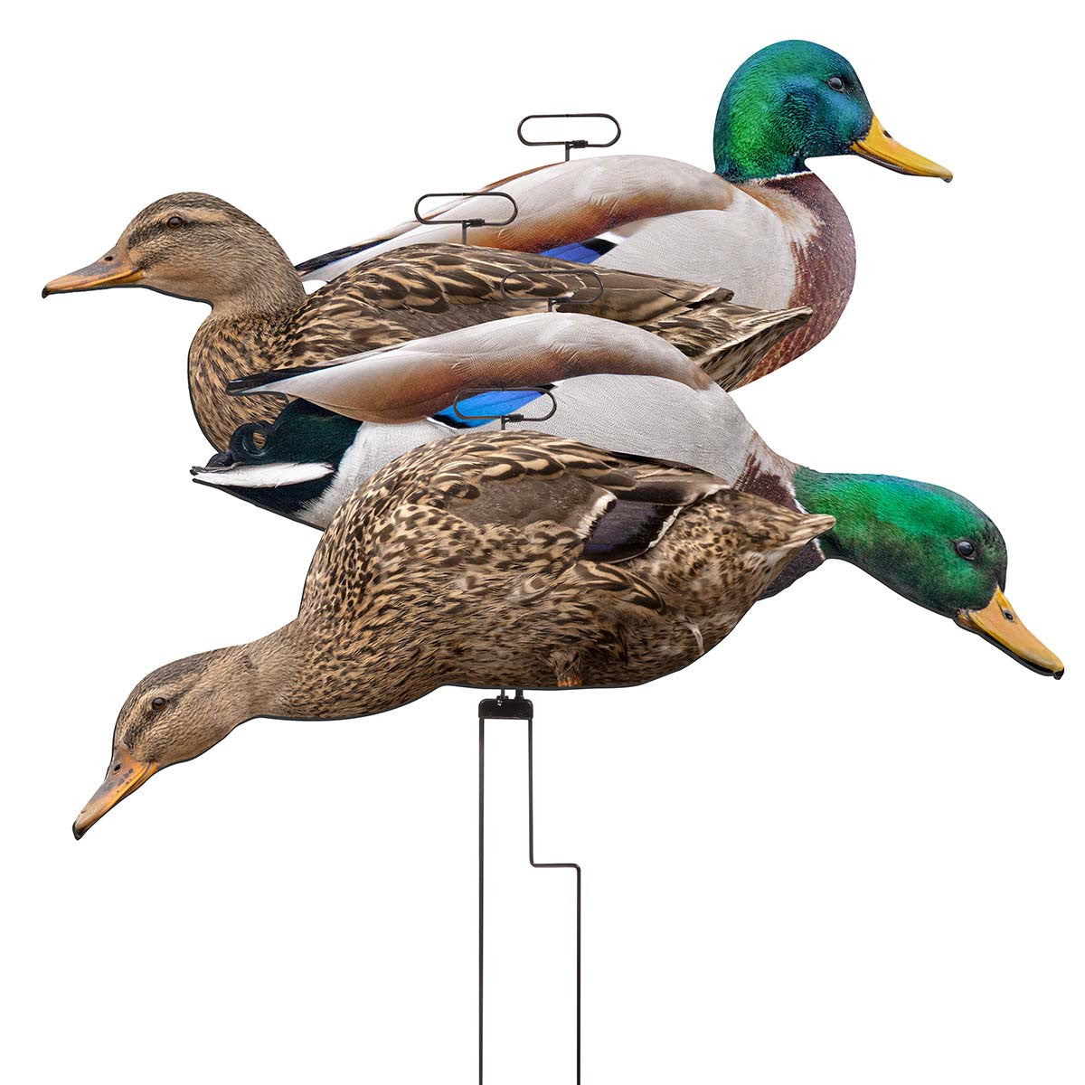 Higdon FLATS Motion Magnum Mallard Silhouette Decoys Image
